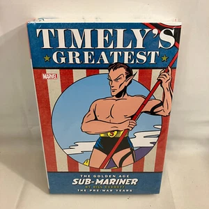 Timely's Greatest The Golden Age Sub-Mariner by Bill Everett The Pre-War Years - Picture 1 of 4