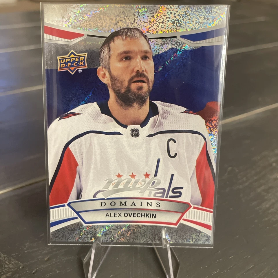 2022-23 Upper Deck MVP Domains #NA-8 Alex Ovechkin Capitals - Image 1 of 2