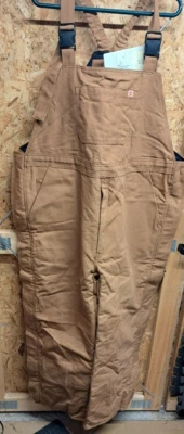 Men's Red Kap BC30BD Large Regular Insulated 100% Cotton Duck Bib Overall - Image 1 of 4