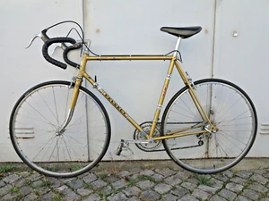 1975's PEUGEOT PS10 REYNOLDS 531 RENNRAD FAHRRAD ROADBIKE VELO COURSE GOLD RH57 - Bild 1 von 17