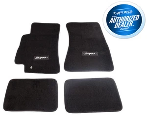 NRG Carpet Floor Mats For TOYOTA Supra 1993-1998 With Supra Logo FMR-300 - Foto 1 di 2