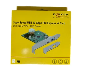 Dolock superspeed USB 10 Gbps PCI Express x4 card - Bild 1 von 2