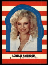 1983 Topps Superman III Sticker Lorelei Ambrosia #5