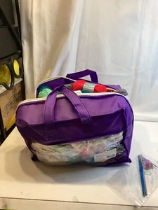 Acrylic Yarn Skeins Kit - 62 Skeins, - Knitting and Crochet Set with Bag Needles - Picture 1 of 12