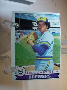 Tarjeta de béisbol 1979 Topps #133 Bill Castro (89254) - Imagen 1 de 2