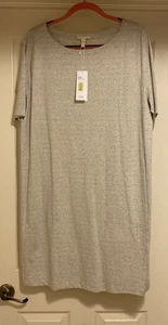 Eileen Fisher Organic Cotton Speckle Knit Dress Sz XL - Picture 1 of 11