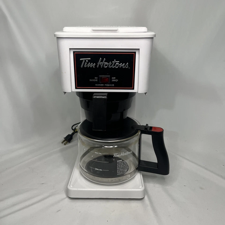 BUNN Tim Hortons Coffee Maker White GR10-W Tested & Working - Image 1 of 4