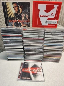 73xCD Movie Soundtracks LOT Rare! Blade Runner Babylon 5 James Bond Battlestar G - Picture 1 of 9