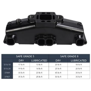 /Marine Exhaust Manifold 87114 Exhaust Manifold Assembly Set For MerCruiser V8 - Picture 1 of 22