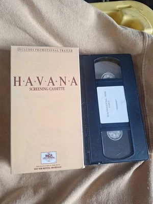 Havana - 1991 Screener Full Length Promo VHS - Robert Redford - Rare HTF - Image 1 of 3