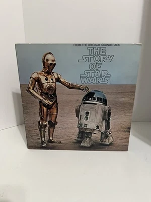 The Story of Star Wars 1977 Vinyl Record & Picture Booklet From ORG Soundtrack - Image 1 of 3