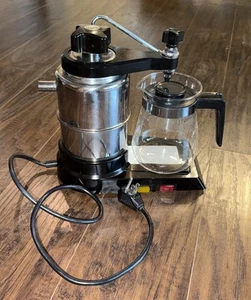 Coffee Imports International Percolating Espresso Machine CXE25 Milk Steamer - Picture 1 of 15