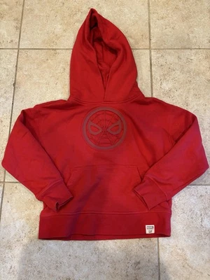 Sudadera con Capucha Gap Kids Marvel Roja Hombre Araña Sudadera Niños Pequeña (6-7) Foto 1 de 4