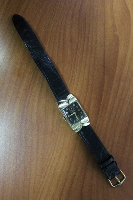 Reloj de pulsera vintage Gruen 21 precisión relleno de oro 10K para hombre cuerda no funciona Foto 1 de 4