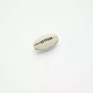 Rugby Ball Shank Buttons Various Quantity 18mm Knitting Clothes Crafting - Picture 1 of 1
