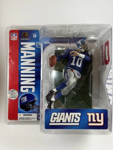 McFARLANE  NFL SPORTS PICKS  SERIES 13  NY GIANTS QB ELI MANNING BLUE JERSEY Cover
