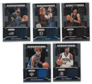 Panini Prizm 2020-21 - Muestras sensacionales - Lote de 5 tarjetas reliquias diferentes casi nuevas - Imagen 1 de 2