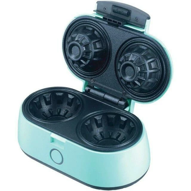 Brentwood TS-1402BL Double Waffle Bowl Maker - Blue