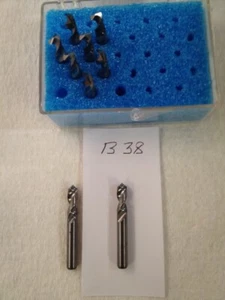 1 NEW INTERNATIONAL TOOL #10 (.1935") SOLID CARBIDE SPIRAL DRILL CB25-1935 (B38) - Picture 1 of 2
