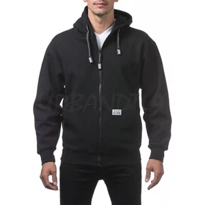 Pro Club Men's Heavyweight Fleece Full Zip Up Hoodie Jacket Size S-2XL - Picture 1 of 7