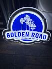 NEW Golden Road LED Beer Sign Bar Rare Logo 16” Garage Shop Display Brewing CA
