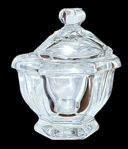 Baccarat 5.5" Clear Crystal Covered Candy Dish - Harcourt Missouri Style - Picture 1 of 5