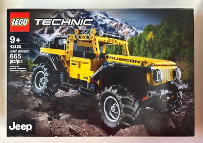 New / Factory Sealed - LEGO 42122 TECHNIC Jeep Wrangler - 665 pcs - RETIRED - Image 1 of 4