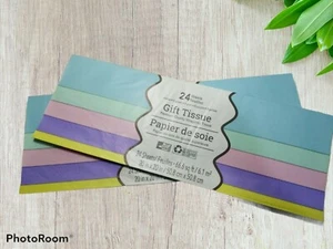 2 Pack Gift Tissue Paper Pastel - Picture 1 of 2