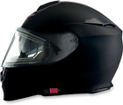 Z1R Solaris Electric Snow Helmet Lg Flat Black 0120-0450