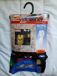 NEW BOYS MARVEL COMICS IRON MAN, HULK CUDDL DUDS CLIMATE SMART SET LAYERS L - Picture 1 of 9