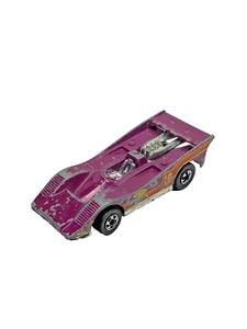 Hot Wheels Magenta 1973 Diecast Toy Car Honk Kong Vintage - Picture 1 of 6