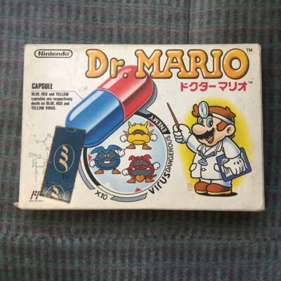 Nintendo Dr. Mario Famicom NES Puzzle Japanese Retro Game Rare from Japan NES  - Image 1 of 4