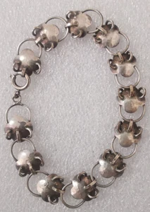 Altes Silber-Armband Armschmuck Bracelet 800er Silber ca. 18,5 cm Vintage - Bild 1 von 23