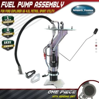 Conjunto de bomba de combustible eléctrica para Ford Explorer V6 4,0 L 1995 E2181S construido en México Foto 1 de 4