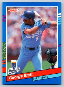 1991  Donruss #201 George Brett Kansas City Royals