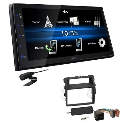 JVC Autoradio Touchscreen Bluetooth USB für Renault Trafic II Facelift schwarz - Bild 1 von 4