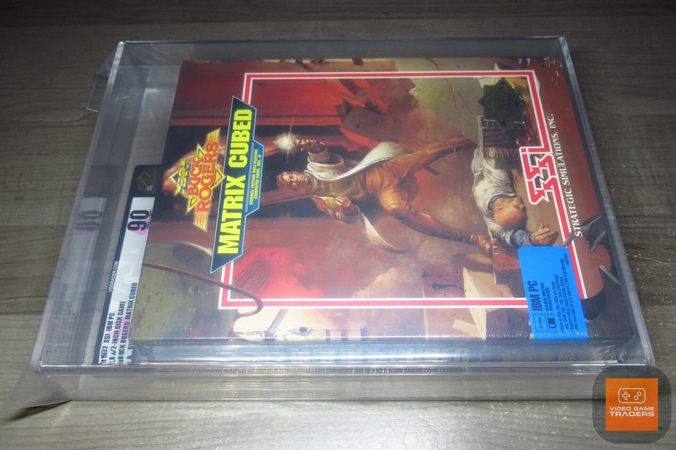 SSI Buck Rogers - Matrix Cubed Vol II PC 3.5" IBM Floppy 1992 Vintage UNTESTED