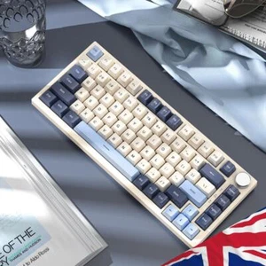 K85 Mechanical Gaming Keyboard 82 Key RGB Backlit Keyboard for Laptop Desktop PC - Picture 1 of 24