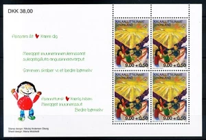 GROENLANDIA. 2013. 36 Kr. Childrens Life MIBB, hoja de recuerdo, MNH (BL83) - Imagen 1 de 1