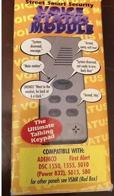 Honeywell/Ademco Universal Voice Status Module - Part #VSMY - New in Box - Image 1 of 4