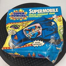 Super Powers Supermobile Vintage Kenner Superhero Toy 1984 Mint In Rough Box