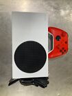 Microsoft Xbox Series S  White Console with Red Xbox Controller