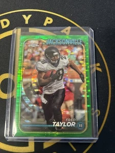 2024 Topps Chrome - Fred Taylor #89 Green Sonar Refractor /99 - Picture 1 of 2