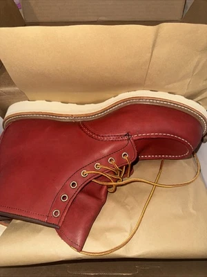 Red Wing Shoes 6” Russet Taos Leaf Red Oro Uk Size 10.5 - Image 1 of 3