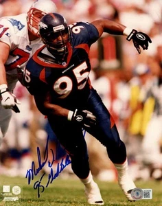 Michael Dean Perry Autographed Denver Broncos 8x10 Photo Beckett 51072 - Picture 1 of 1
