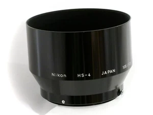 NIKON HS-4 SNAP-ON HOOD FOR NIKKOR 105MM F2.5 LENS, 135MM F3.5 & 105MM F4 LENSES - Bild 1 von 2