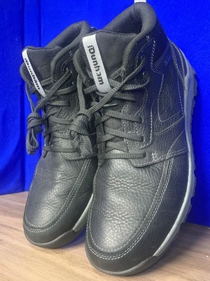 Dunham Men’s Waterproof Leather Boots Size 11 Men’s Black Trail Hiking Mid-Ankle - Image 1 of 4