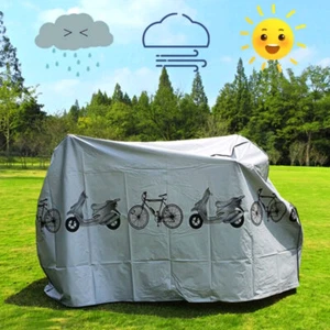 1x Motorcycle Parts Sunshade Cover Outdoor Rain Sun Snow Dustproof UV Protective - Picture 1 of 8