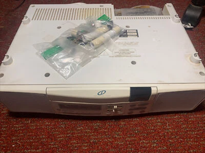 Vintage GE Spacemaker CD Player AM/FM Radio White 7-4290F 359293 Circa 1999 - Image 1 of 4