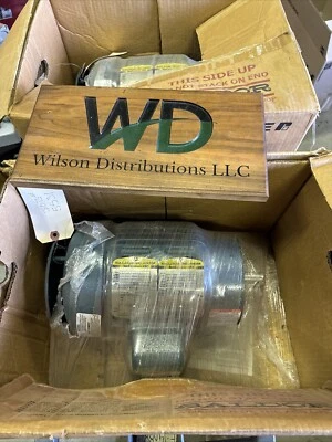 NEW BALDOR VECP3587T MOTOR 2HP 208-230/460V 1755RPM 05F006X009G1  2-1/4"x7/8" - Image 1 of 3